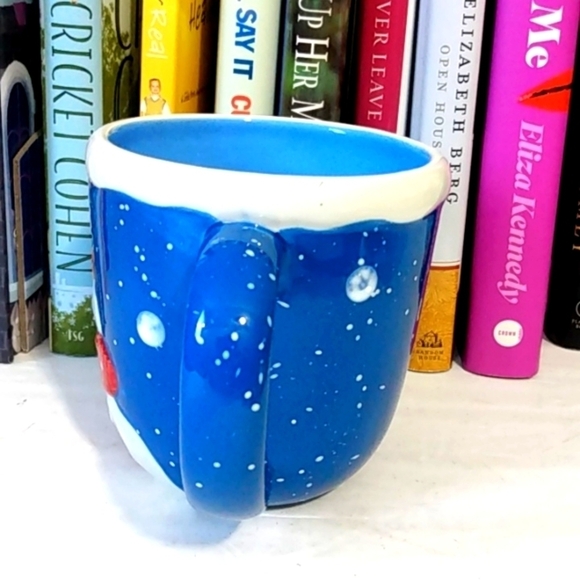 ST. NICHOLAS SQUARE SNOWMAN TURTLEDOVE HOLIDAY COFFEE MUG SIZE 20oz. - Picture 3 of 6